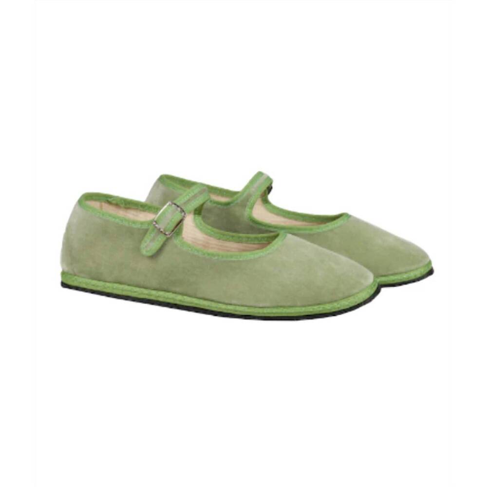 NEW VIBI VENEZIA women's mary jane shoe in salvia